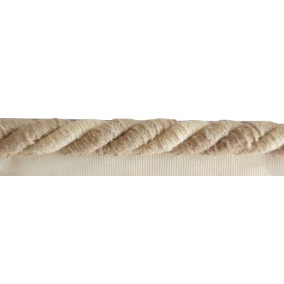 Flanged Cord 9mm - Cotton/Linen Mix