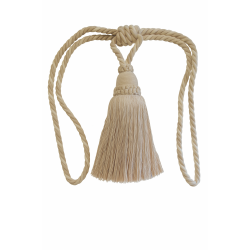 Curtain Tassel Tieback - Cotton/Linen Mix