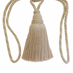 Curtain Tassel Tieback - Cotton/Linen Mix