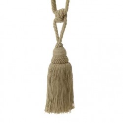 Curtain Tassel Tieback - Linen