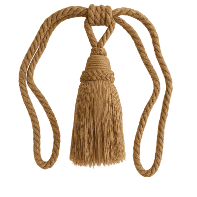 Curtain Tassel Tieback - Jute