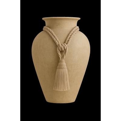 Curtain Tassel Tieback - Linen