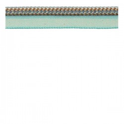 Decorative Piping Cord Turquoise & Taupe