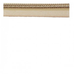 Decorative Piping Cord Taupe & Cream