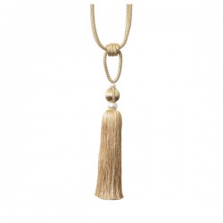 Single Tassel Tieback - Light & Dark Gold