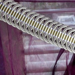 Curtain Holdback - Lavender, Soft Gold & Silver