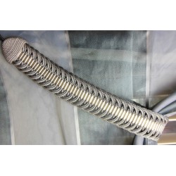 Curtain Holdbacks - Grey, Silver & Cream