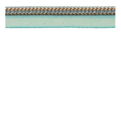 Decorative Piping Cord - Turquoise & Taupe
