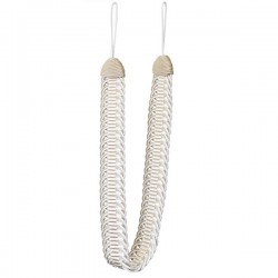 Curtain Tieback - Oyster & Cream