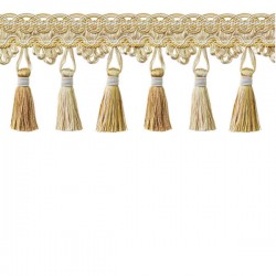 Tassel Fringe - Light & Dark Gold