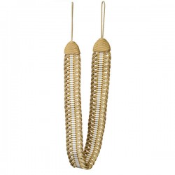 Curtain Holdback - Light & Dark Gold