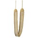Curtain Holdback - Light & Dark Gold