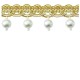 Pearl Fringe - Light & Dark Gold