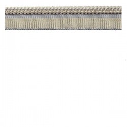 Decorative Piping Cord - Grey, Silver & Cream