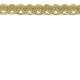Galon Braid - Lime Green & Taupe