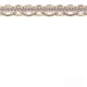 Galon Braid - Lavander, Soft Gold & Silver