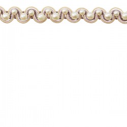 Braid with Pearls - Lavender, Soft Gold & Silver