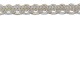 Galon Braid - Blue & Taupe