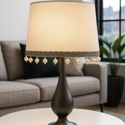 Pearl Fringe - Lavender, Soft Gold & Silver