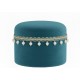 Pearl Fringe Trim - Turquoise