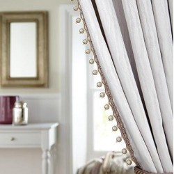 Pearl Fringe Trim - Lavender, Soft Gold & Silver