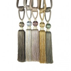 Single Tassel Tieback - 9 colours