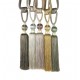 Single Tassel Tieback - 9 colours