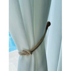 Magnetic Fluted Knot Curtain Tieback - 4 Colours