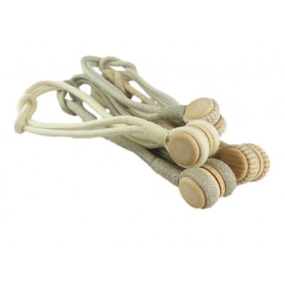 Magnetic Fluted Knot Curtain Tieback - 4 Colours