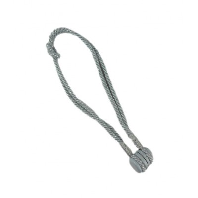 Fluted Knot Lurex - Grey /Silver