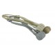 Magnetic Fluted Knot Lurex Curtain Tieback - 3 Colours