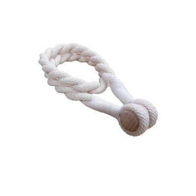 Magnetic Weaved Rope Tieback - Natural