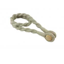 Magnetic Weaved Rope Tieback - Linen