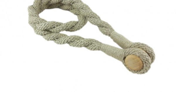 Magnetic Weaved Rope - Linen| Castle Trimmings | Buy Online