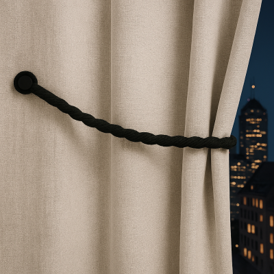 Magnetic Weaved Rope - Black