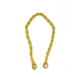 Gold Magnetic Rope Tieback for Elegant Drapery