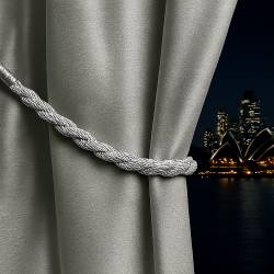 Magnetic Weaved Rope - Silver