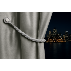 Magnetic Weaved Rope - Silver