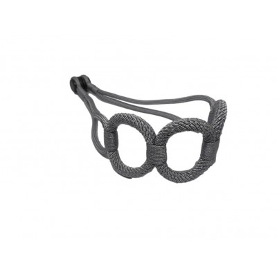 Magnetic La Corona Curtain Tieback - Grey