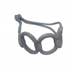 Magnetic La Corona Curtain Tieback - Silver