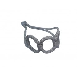 Magnetic La Corona Curtain Tieback - Silver