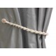 Magnetic Weaved Rope Tieback - Natural
