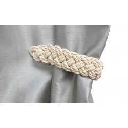 Magnetic Curtain Holdback Natural - 33cm