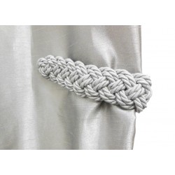 Magnetic Curtain Tieback Grey -  33cm