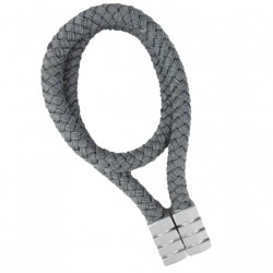 Magnetic Plaited Rope Grey