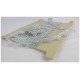 Metallic Scallop Braid 18mm - Silver
