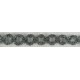 Metallic Chain Braid 8mm- Pewter