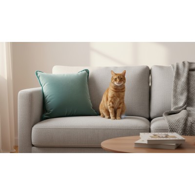 Velvet Piping Cord 7mm - Teal Blue