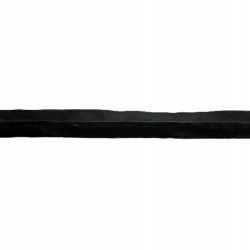 Velvet Piping Cord 7mm - Jet Black