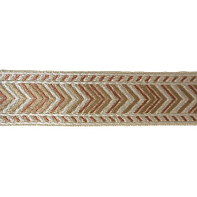 Vintage Wide Braid Trim - Beige & Oyster Mix